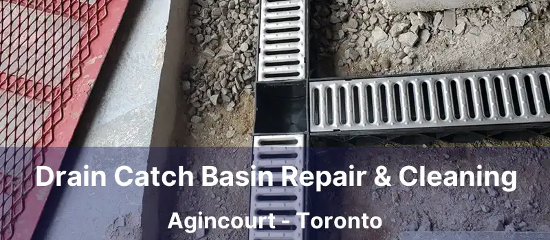  Drain Catch Basin Repair & Cleaning Agincourt - Toronto