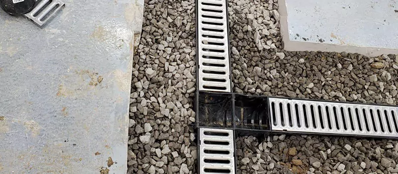 Storm Water Trench Drain Repair in Agincourt, Toronto